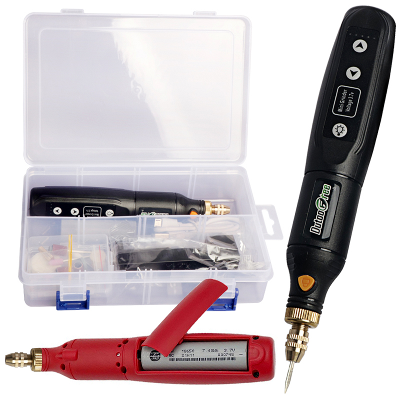 Workshop Tools Wood - Mini Grinder Usb Accuboor Oplaadbare Verwijderbare