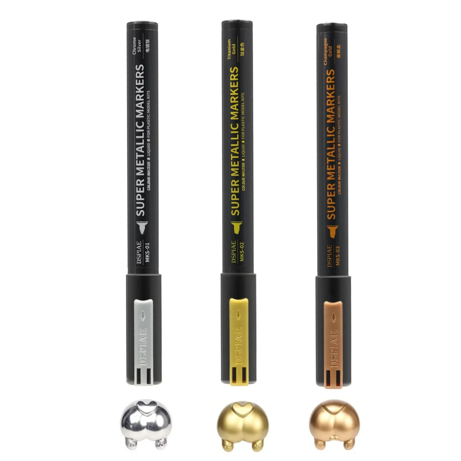Workshop Tools Wood - DSPIAE MKS Super Metallic Kleur Markers