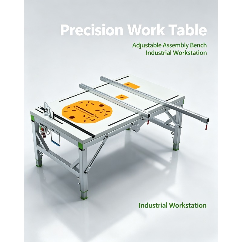 Workbench Portable Fold - Geschikt voor multifunctionele, opvouwbare houtbewerkingstafel, draagbare,