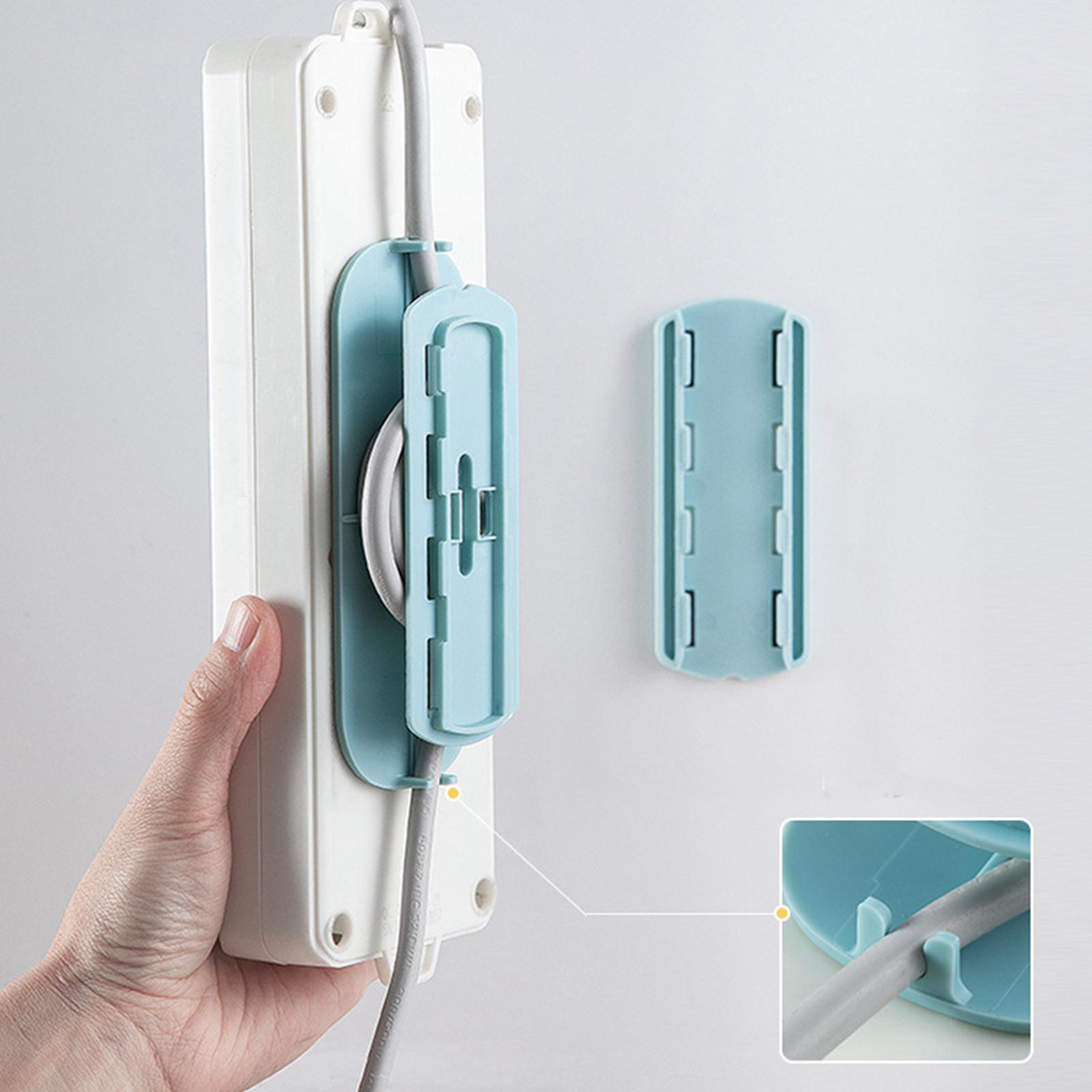 Workshop Tools On Wall - Zelfklevende stekkerdoos Desktop Socket Holder Fixator