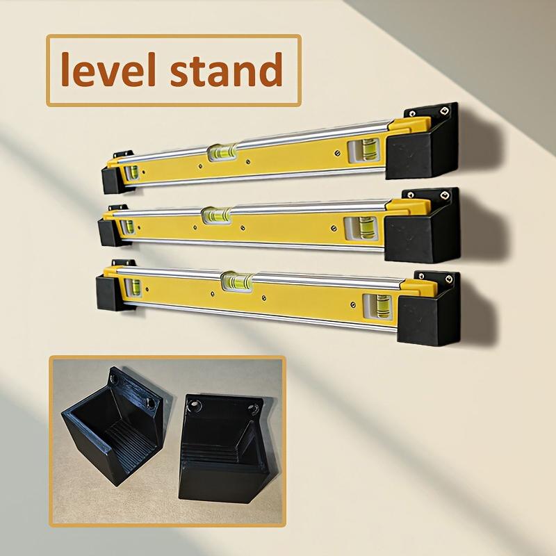 Workshop Tools Wall - 2 stuks waterpas-wandhouders met duurzame constructie