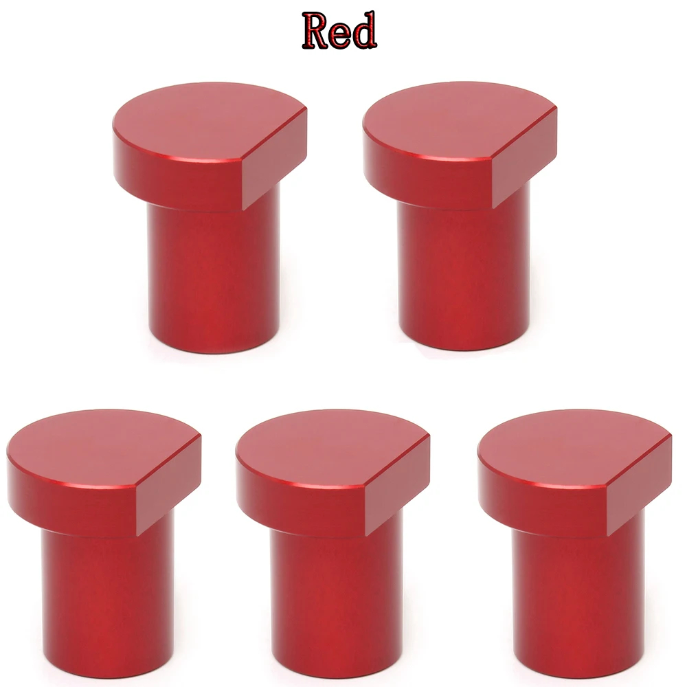 Bench Dog Hole - 5 Stuks Aluminium Werkbank Peg Rem