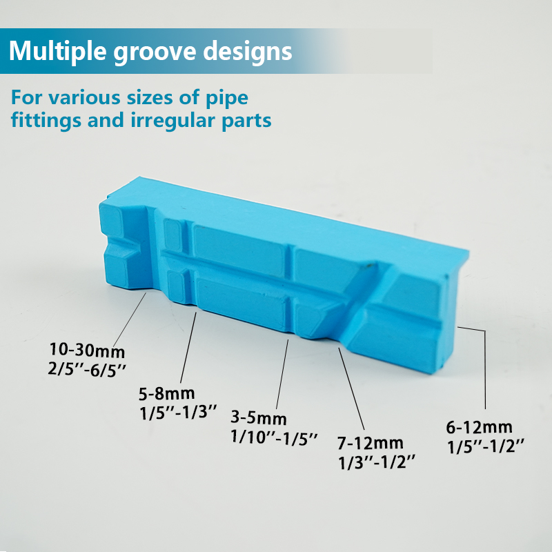 Blauw Rubber Bankschroef Magne - Workshop Tools Vice recensie en prijs