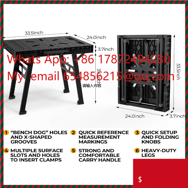 Eenvoudig op te zetten draagba - Workbench Portable Fold recensie en prijs