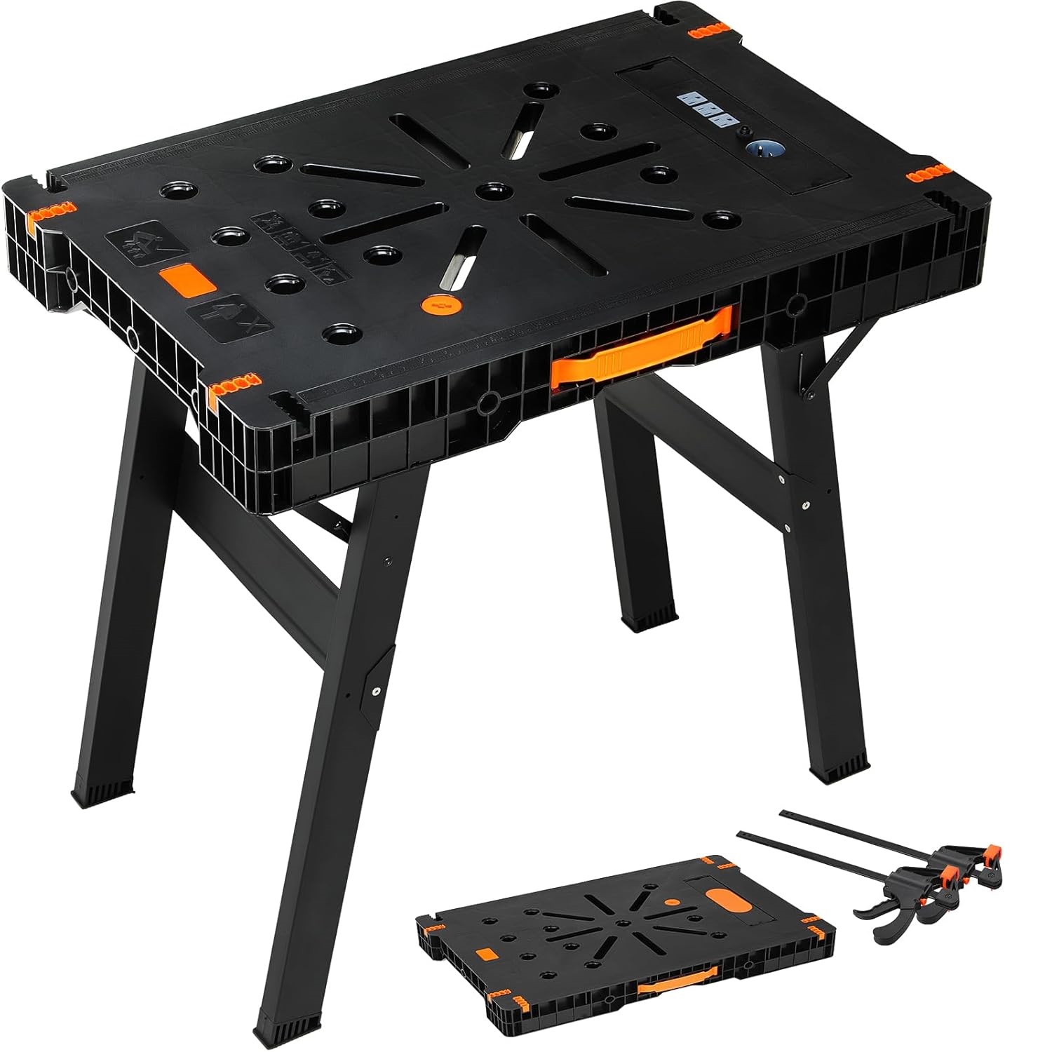 Inklapbare werkbank met klemme - Workbench Portable Fold recensie en prijs