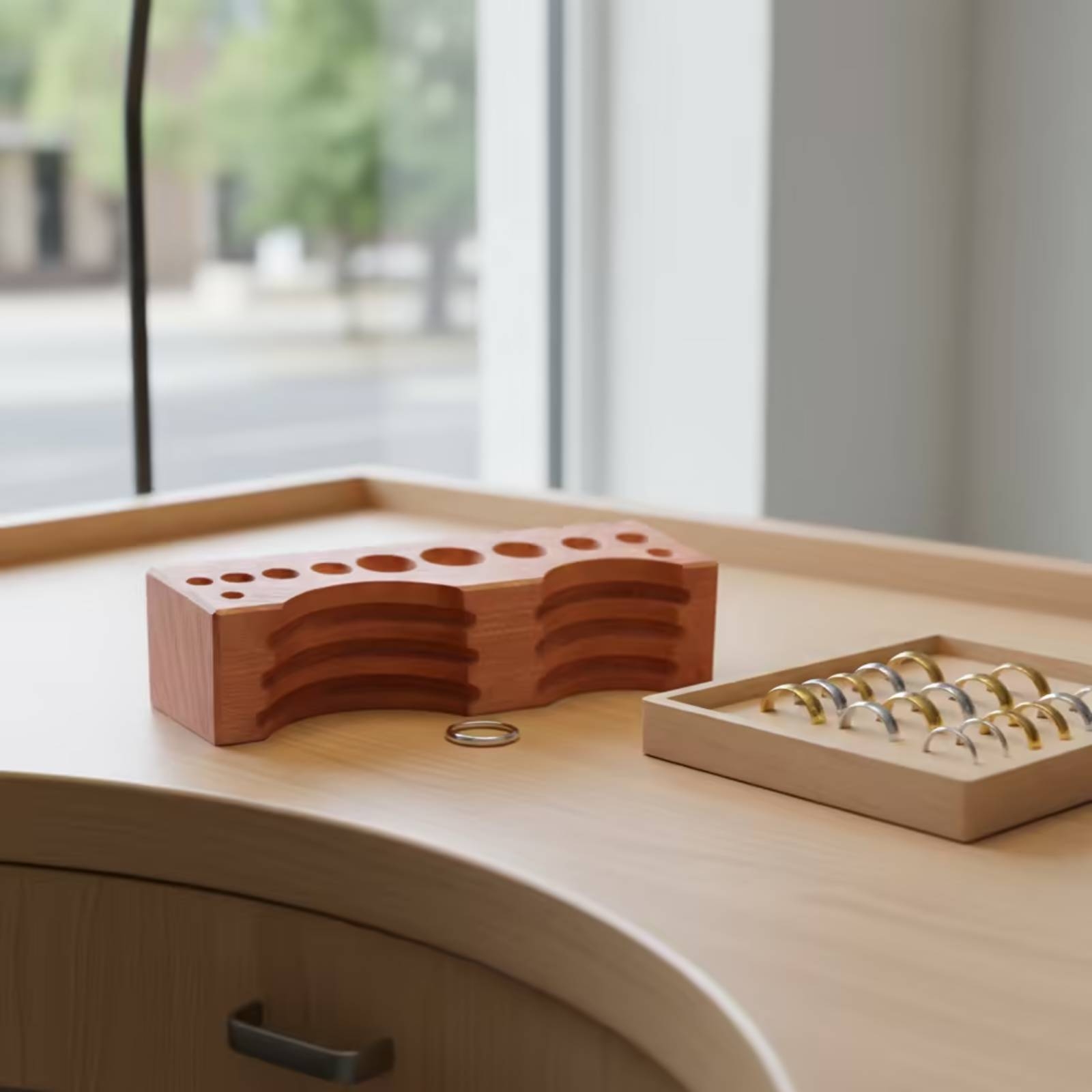 Sieradenvormblok Massief hardh - Workshop Tools Wood recensie en prijs