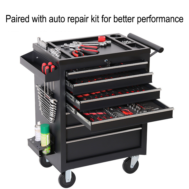 5-laden werkplaatswagen met ge - Workshop Tools Box recensie en prijs