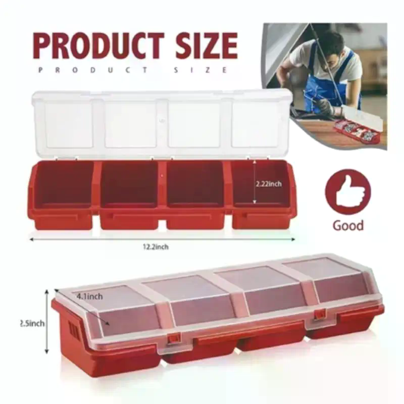 Schroevenopbergbox van kunstst - Workshop Tools Box recensie en prijs