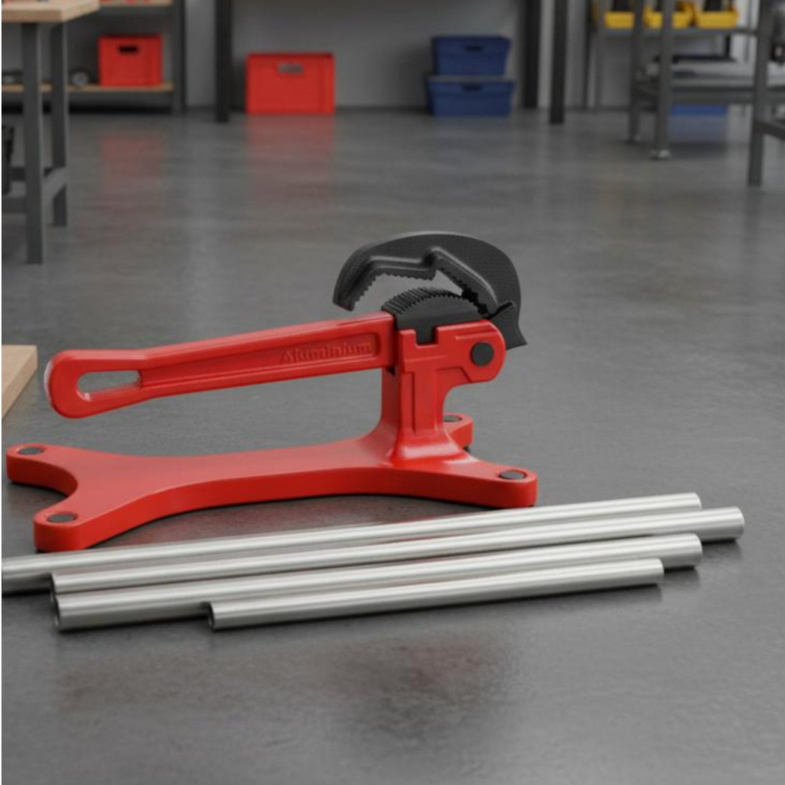 Yoke Pipe Vise Robuuste draagb - Tools Of Workshop recensie en prijs