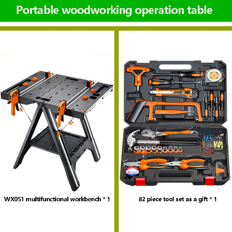 WX051 Mobiele Draagbare Houtbe - Workbench Portable Fold recensie en prijs