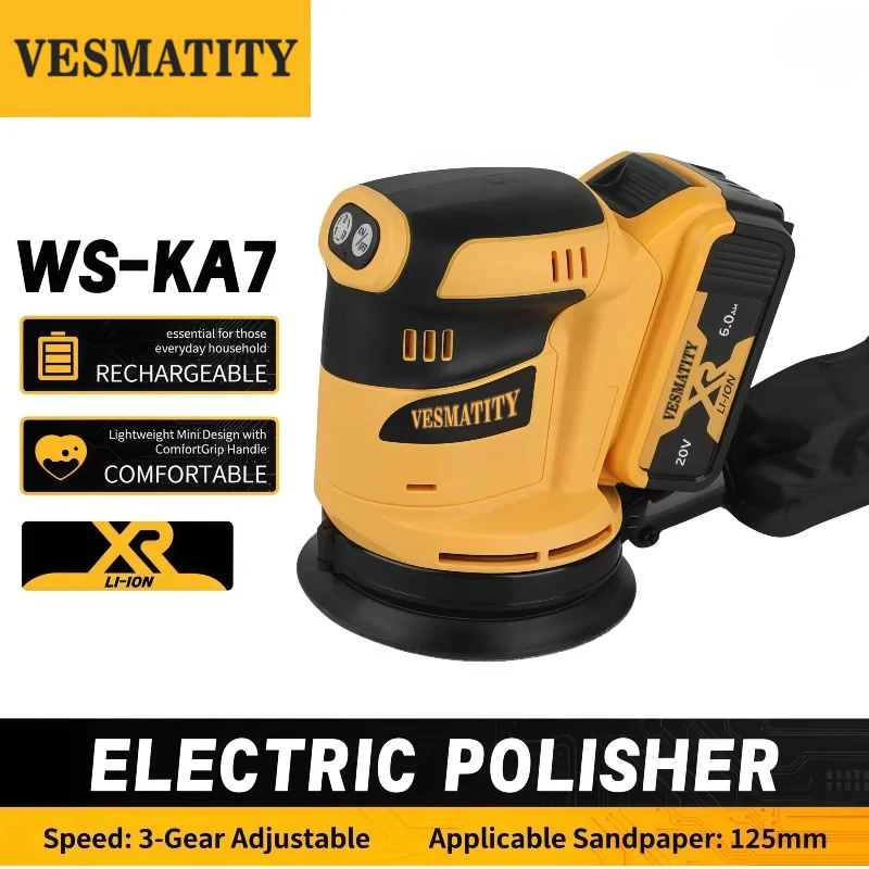 VESMATITY 18V-20V Orbital Schu - Workshop Tools Wood recensie en prijs